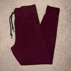 Maroon Victoria Secret PINK Joggers